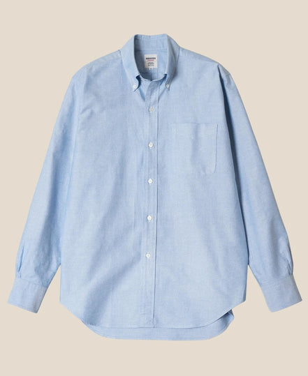 Ametora 藍色赤耳 Oxford 鈕扣領襯衫