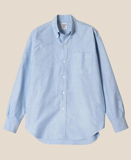 Ametora 藍色赤耳 Oxford 鈕扣領襯衫