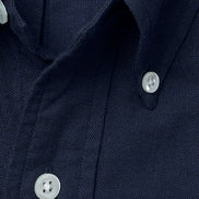 Vintage Ivy 海軍藍 Oxford 鈕扣領襯衫