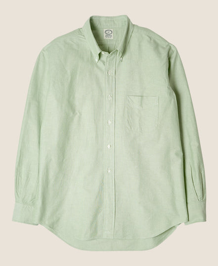 Vintage Ivy 蘋果綠 Oxford 鈕扣領襯衫