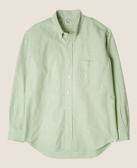 Vintage Ivy 蘋果綠 Oxford 鈕扣領襯衫