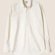 Vintage Ivy 米色 Oxford 鈕扣領襯衫