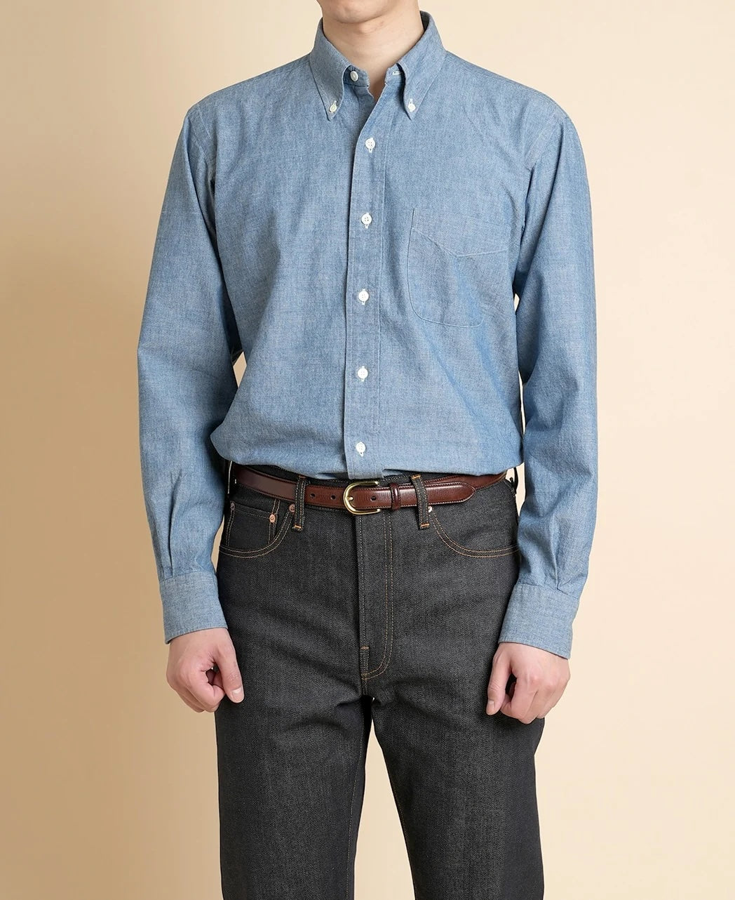 Vintage Ivy Chambray 鈕扣領襯衫