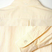 Vintage Ivy 黃色條紋 Oxford 鈕扣領襯衫