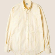 Vintage Ivy 黃色條紋 Oxford 鈕扣領襯衫