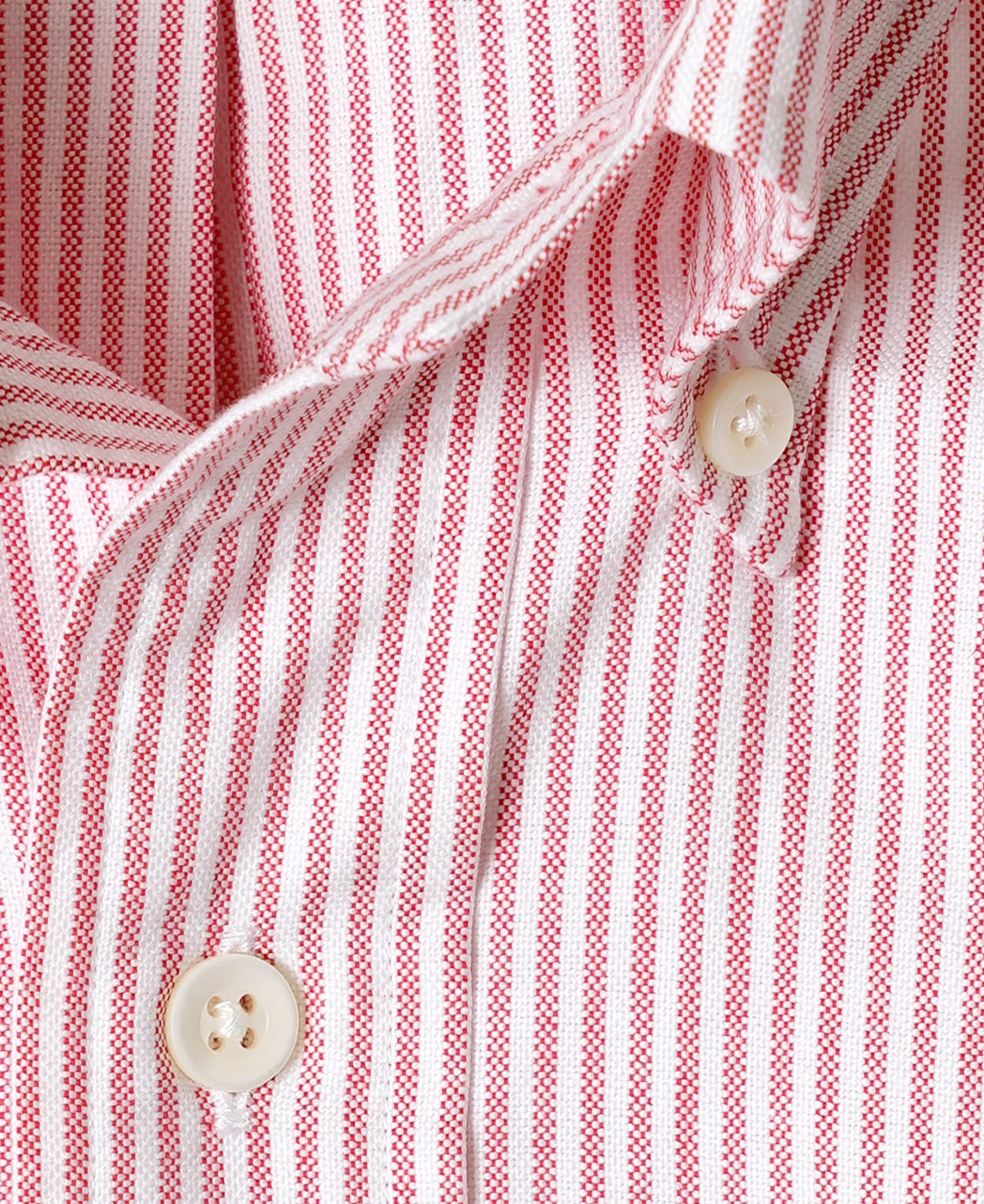 Vintage Ivy 粉紅條紋 Oxford 鈕扣領襯衫