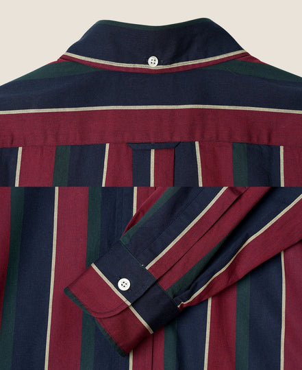 Vintage Ivy Regimental Stripe 軍團條紋鈕扣領襯衫