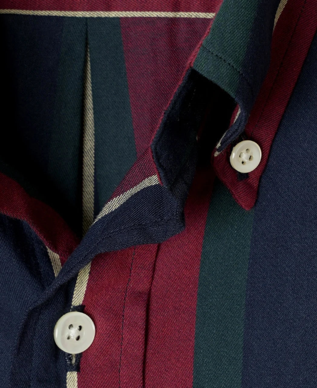 Vintage Ivy Regimental Stripe 軍團條紋鈕扣領襯衫