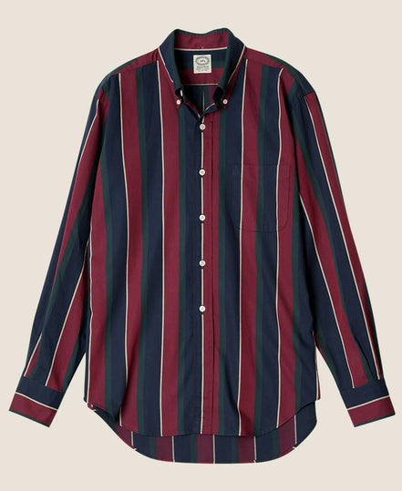 Vintage Ivy Regimental Stripe 軍團條紋鈕扣領襯衫