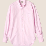 Vintage Ivy 粉紅色 Oxford 鈕扣領襯衫