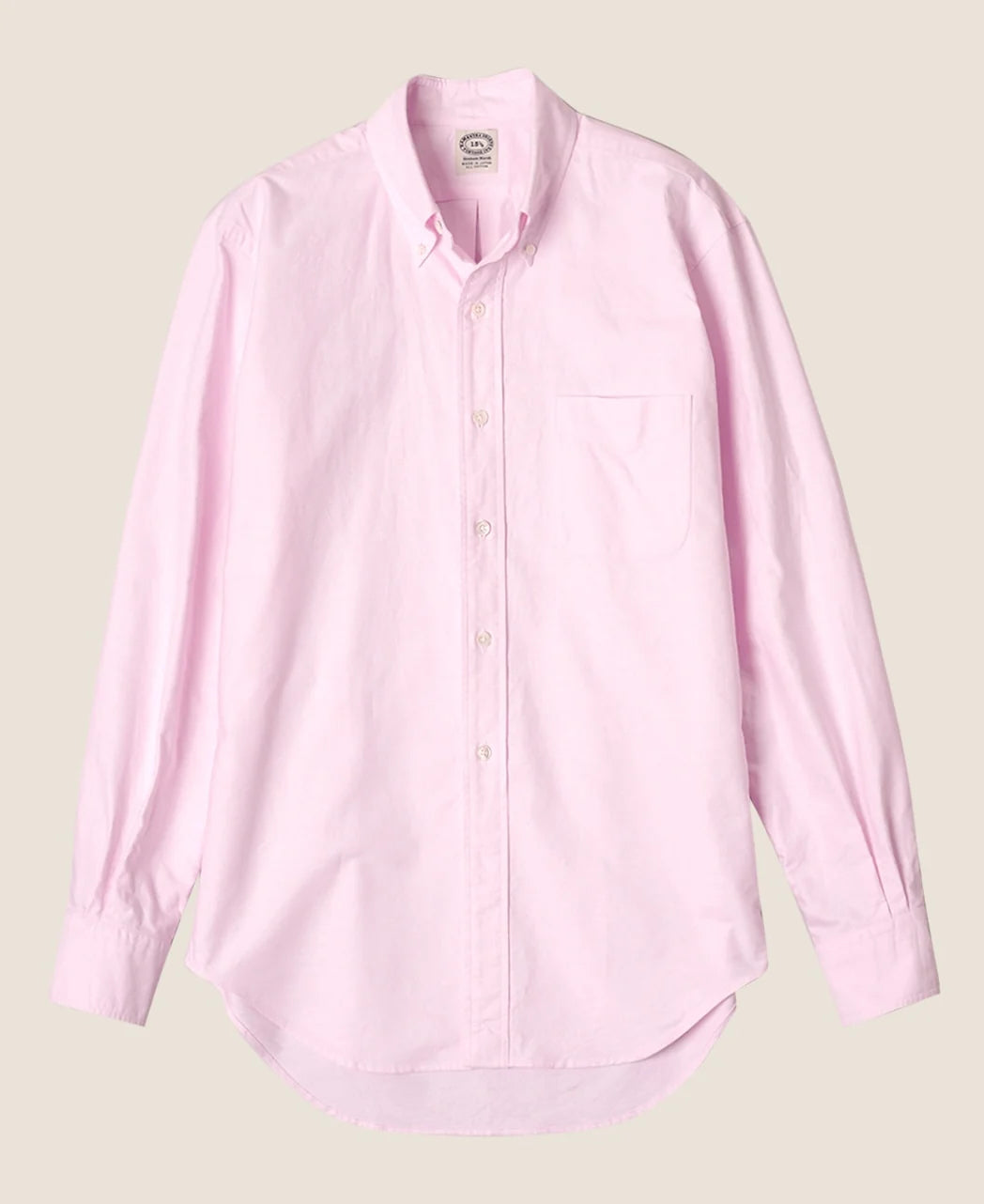 Vintage Ivy 粉紅色 Oxford 鈕扣領襯衫