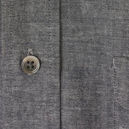 雙口袋Black Chambray 工裝襯衫