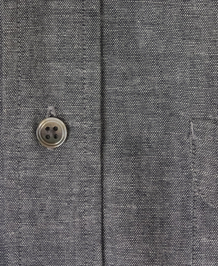 雙口袋Black Chambray 工裝襯衫