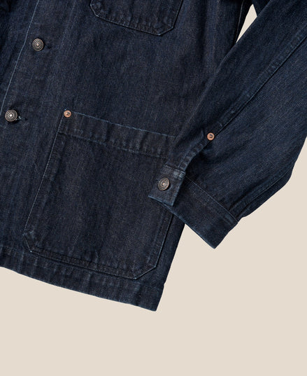 13oz 赤耳丹寧 French Work Jacket