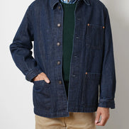 13oz 赤耳丹寧 French Work Jacket