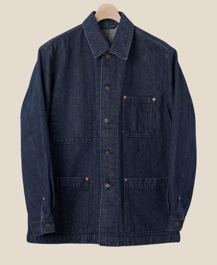 13oz 赤耳丹寧 French Work Jacket